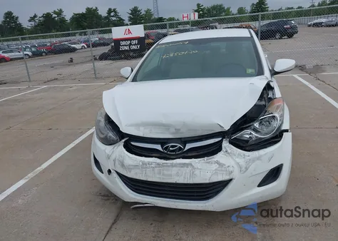 2013 Hyundai Elantra Gls from USA, damaged, VIN 5NPDH4AE0DH264002
